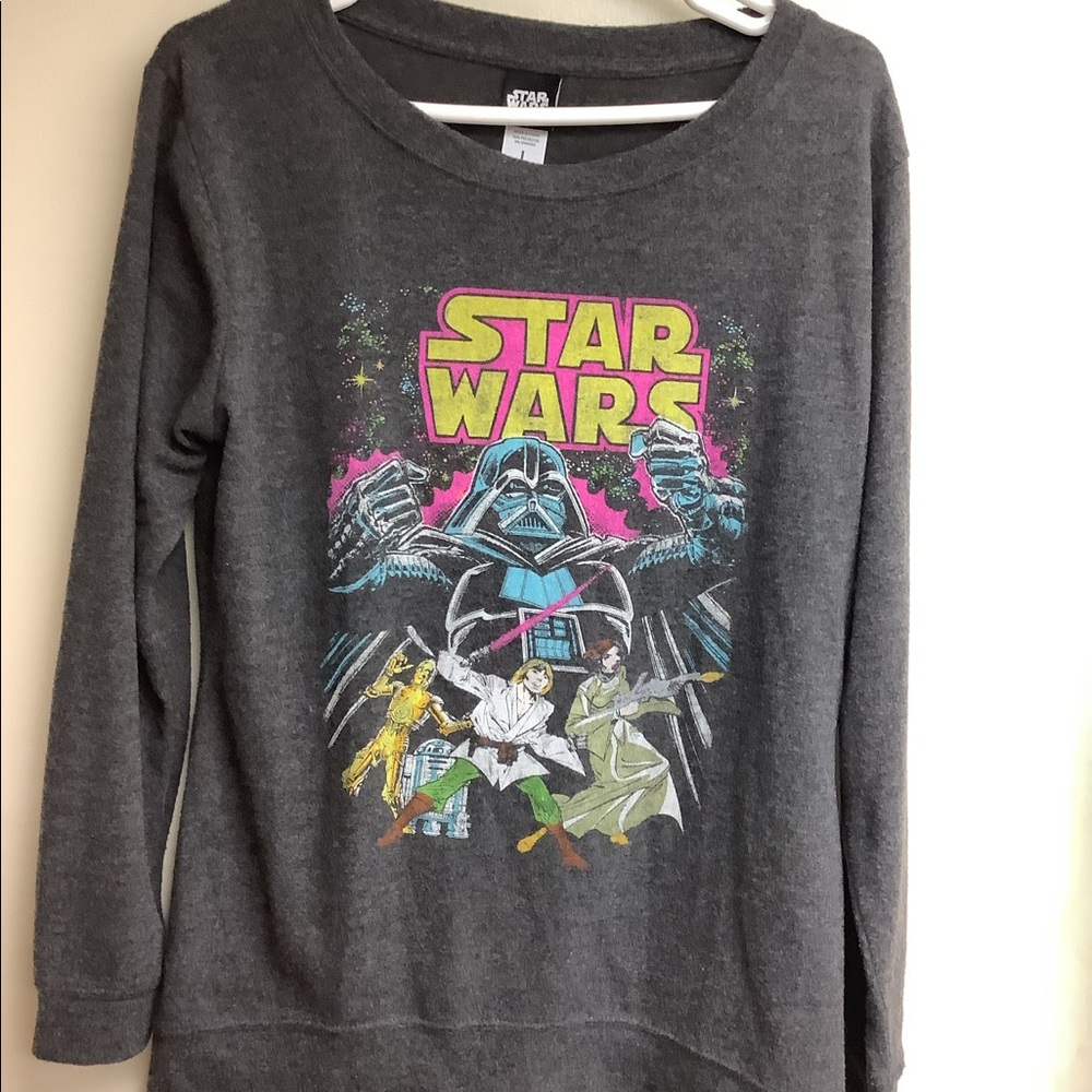 Star Wars comic-style sweatshirt